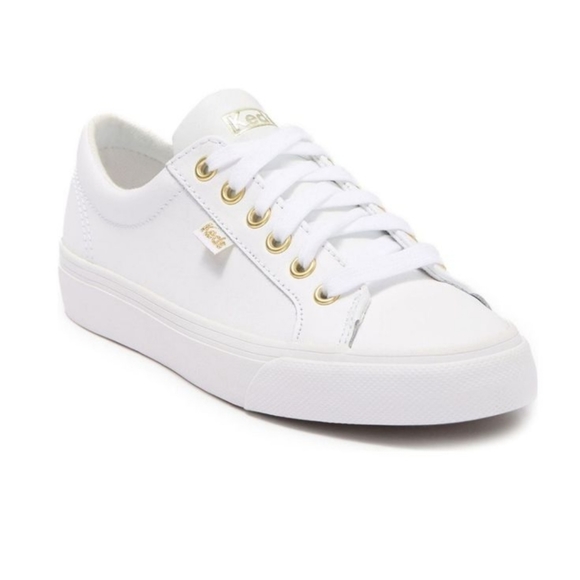 Keds Shoes - Keds® Jump Kick White Leather Sneaker Sz 7.5